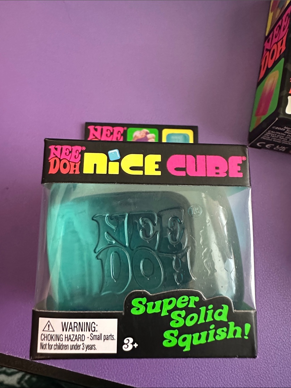 Nice Cube Super Solid Squish! - Teal